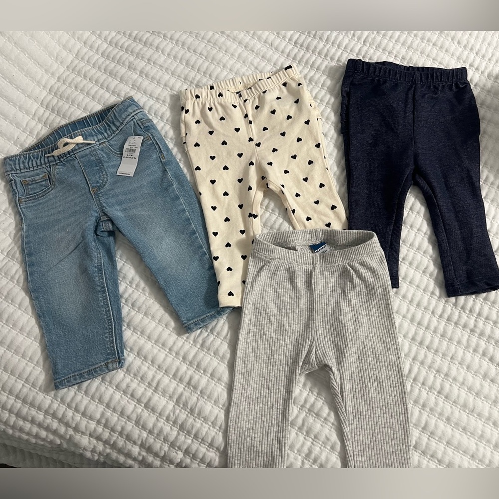 Old Navy Baby girl pants bundle